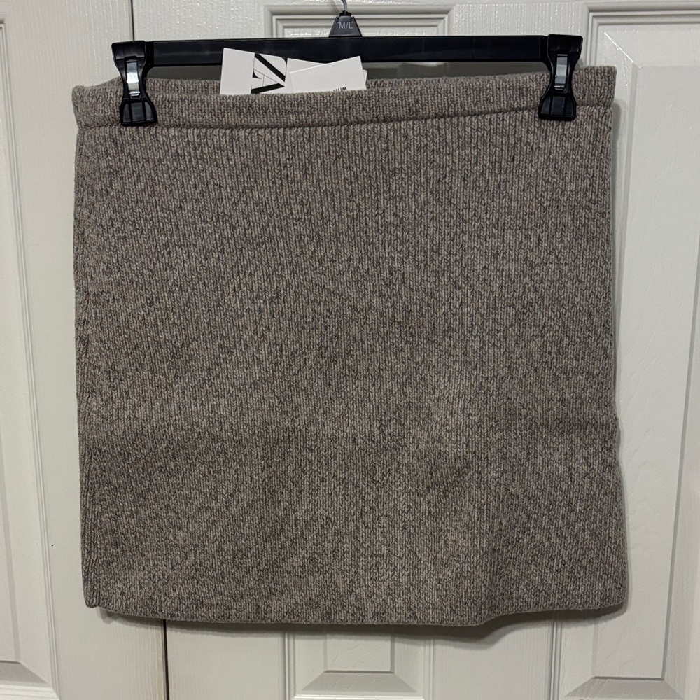 Zara Wool Blend Mini Skirt - Picture 1 of 7
